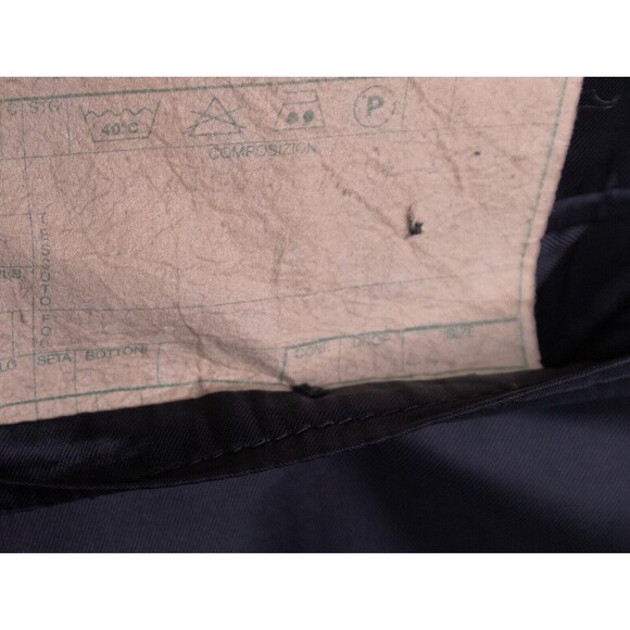 Mani Men's Striped 2 Button Sport Coat Jacket Blazer Wool Size 44RS Casual Suits - Picture 12 of 15